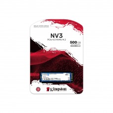 Kingston NV3 500GB NVME m.2 PCIE 4.0 SSD 3D NAND