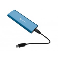 Natec Rhino m.2 NVME Lite External SSD Enclosure USB-C 3.2 Gen2 Steel Blue
